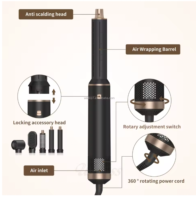 Silvi Professional 5 in 1 Hair Dryer