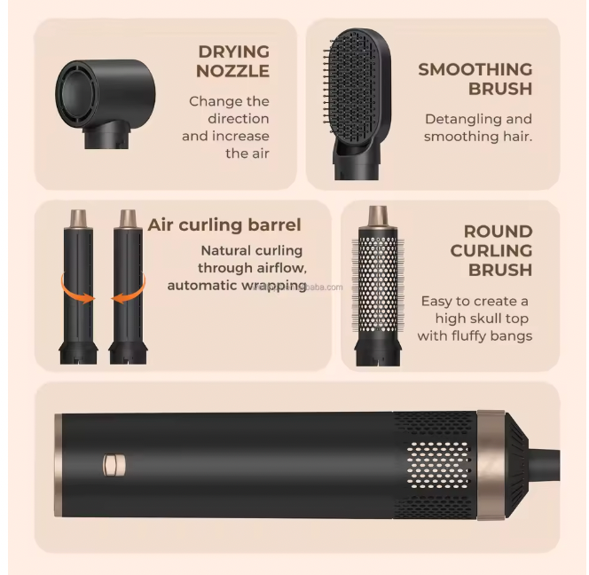 Silvi Professional 5 in 1 Hair Dryer