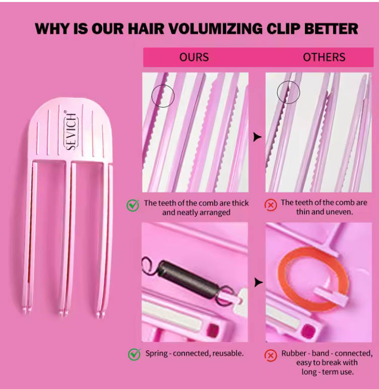 Silvi Effortless Hair Volume Clips
