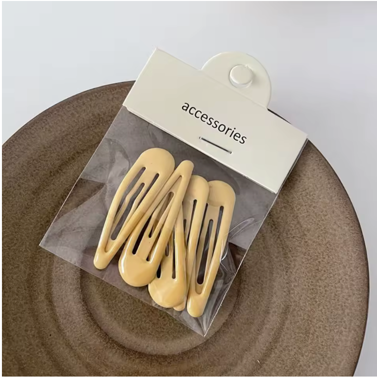 5 Pcs / Pack Waterdrop-Shape Hairpins