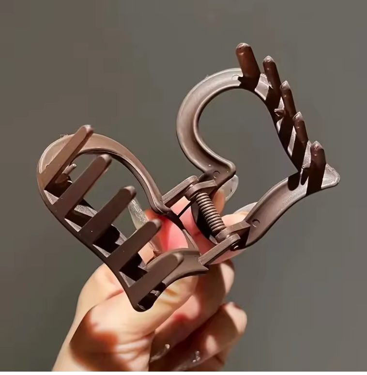 11-Piece Premium Hair Clip Set for Women – Elegant Matte Shark Clips